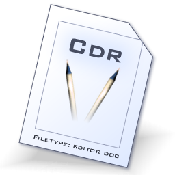 File Types Cdr Icon 256x256 png